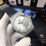 Replica Hublot Classic Fusion Sand Case Silver Dial Watch